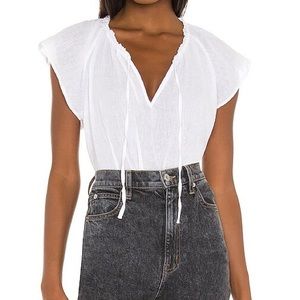 Rails White Raven Top